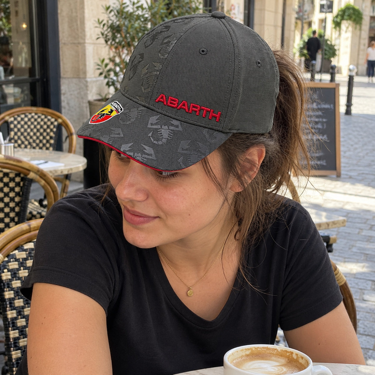 Abarth Cap – Grey-Green – ilustrační foto 2 (AI)