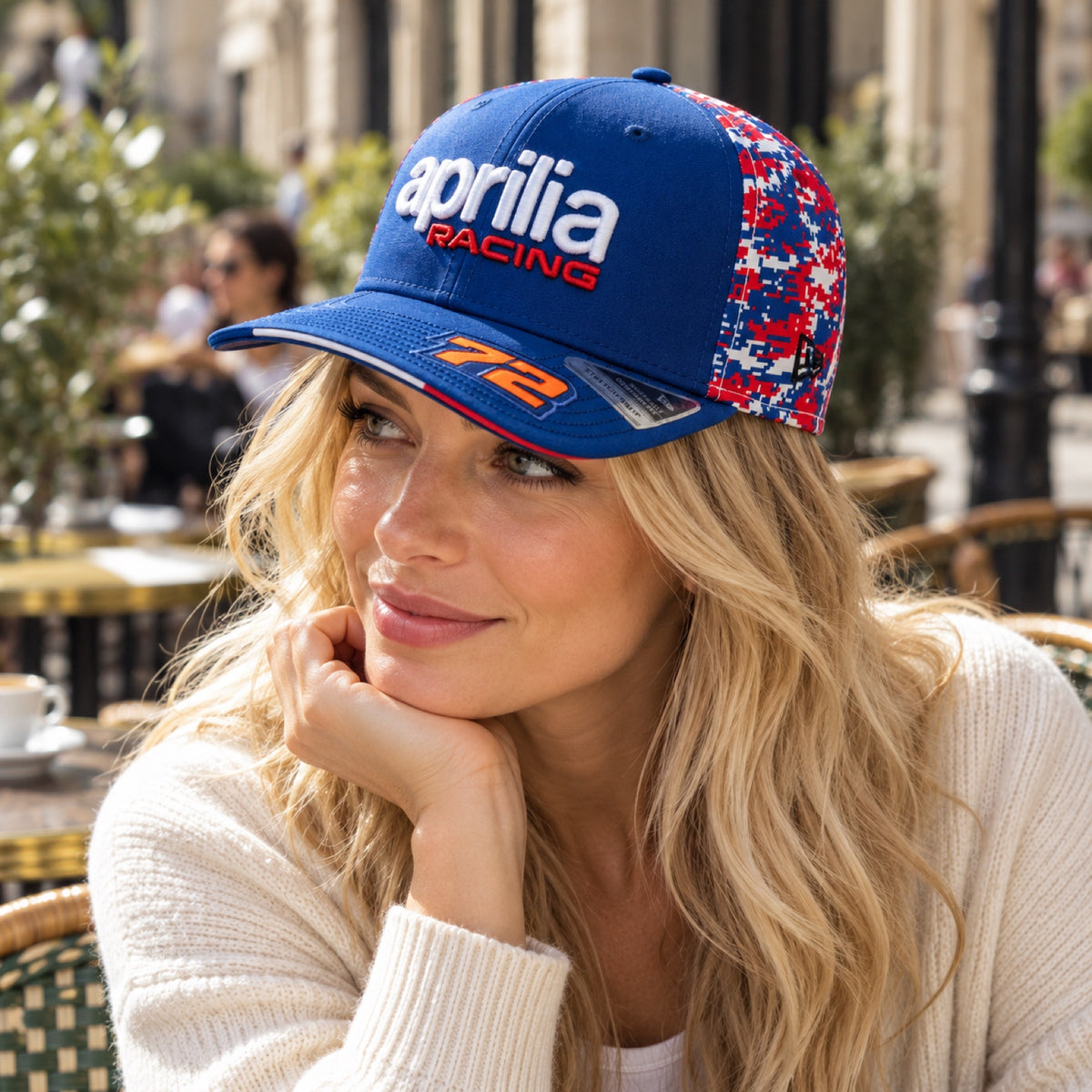 Aprilia Racing Marco Bezzecchi x New Era Team Cap – Le Mans Edition – illustrative photo (AI)