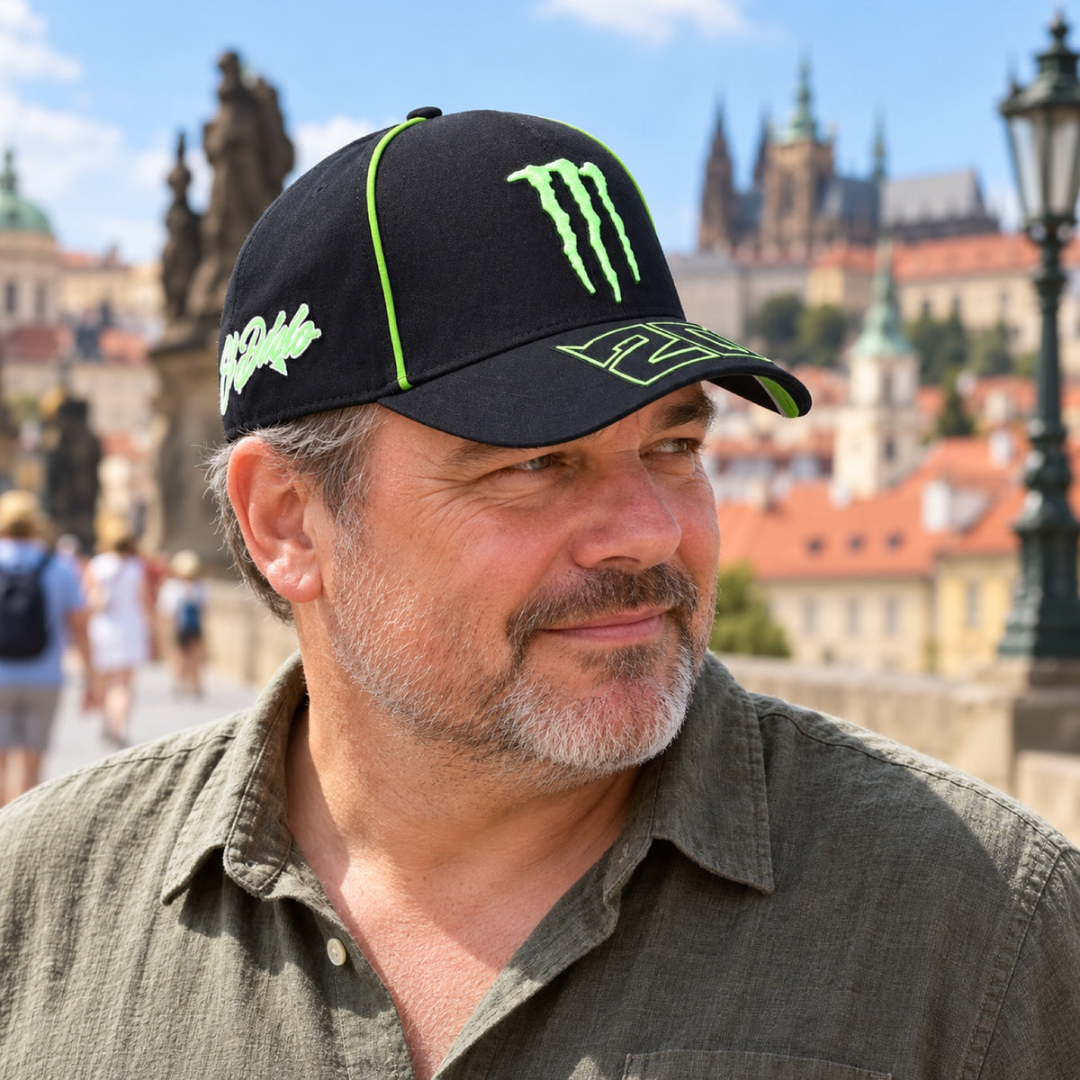 Šiltovka so zahnutým šiltom Fabio Quartararo – Monster Energy – ilustračné foto (AI)