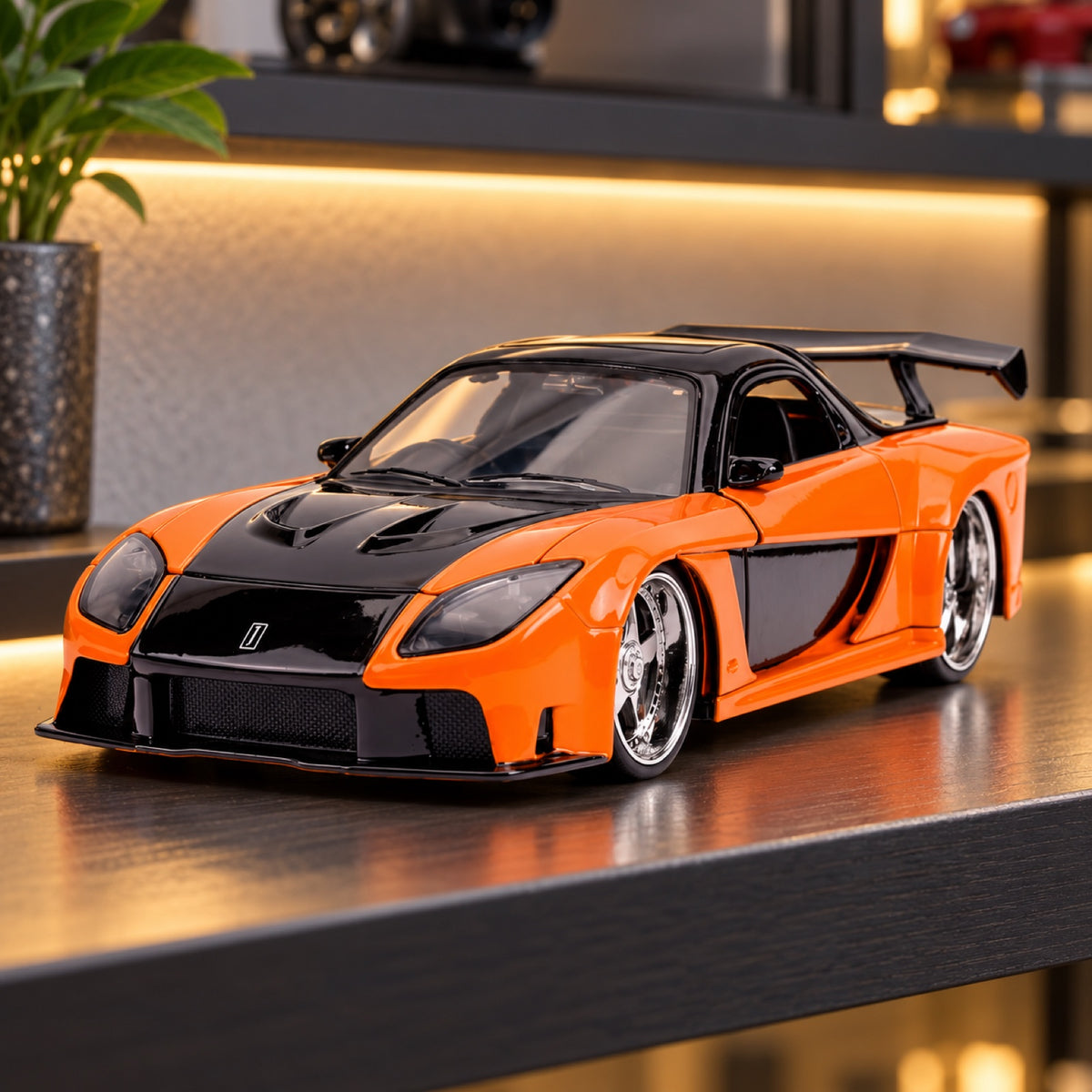 Model Rýchlo a zbesilo Tokyo Drift Mazda RX-7 – ilustračné foto (AI)