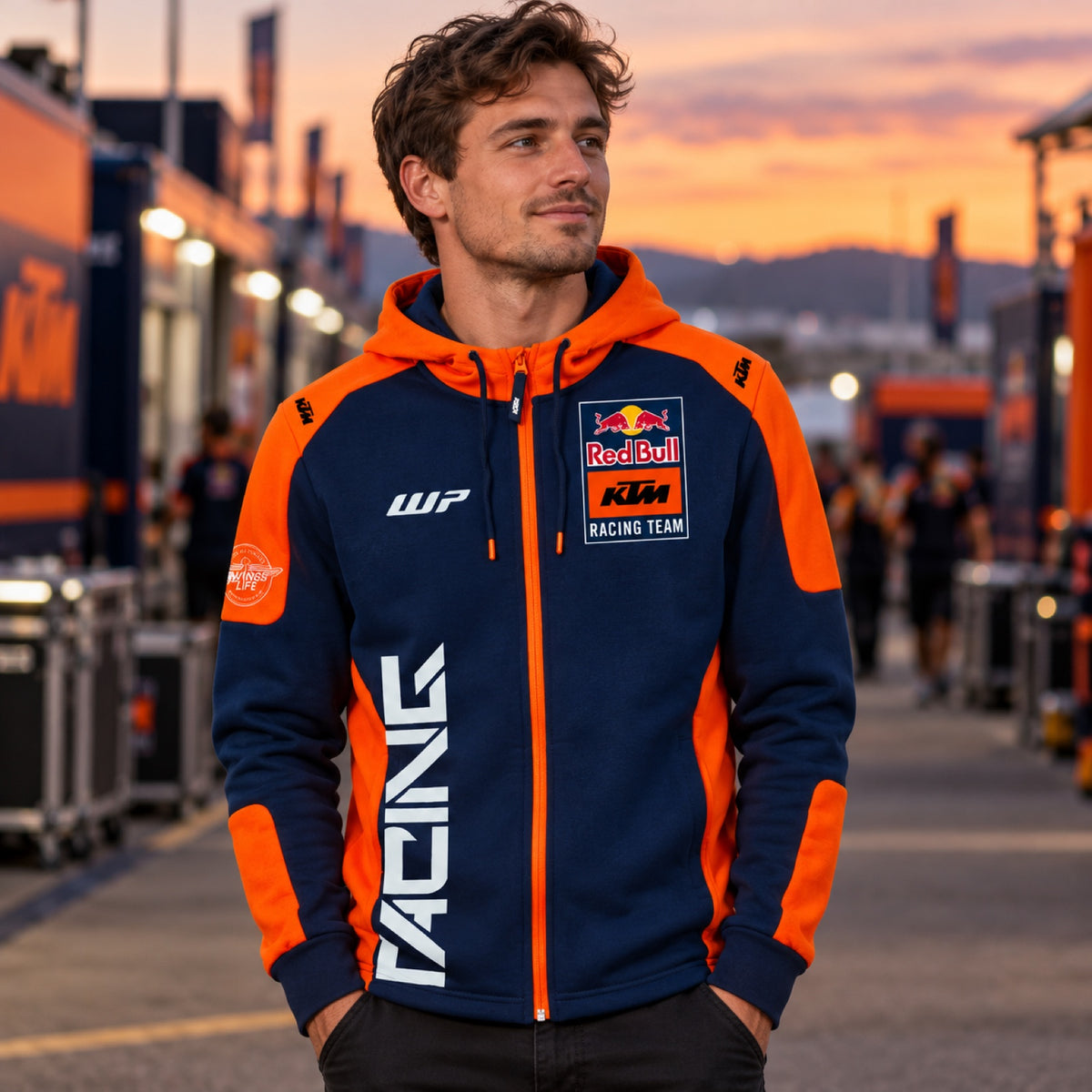 Tímová bunda KTM Red Bull Racing – ilustračné foto (AI)