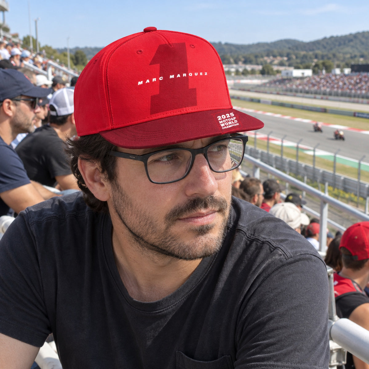 Marc Marquez 93 Fan Cap – #1 Champion Cap – ilustrační foto (AI)