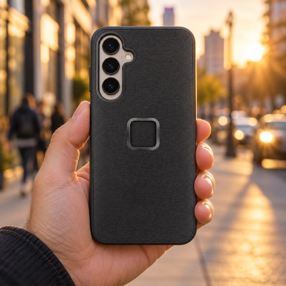 Peak Design Everyday Case Samsung Galaxy S24+ – Charcoal – illustrative photo (AI)