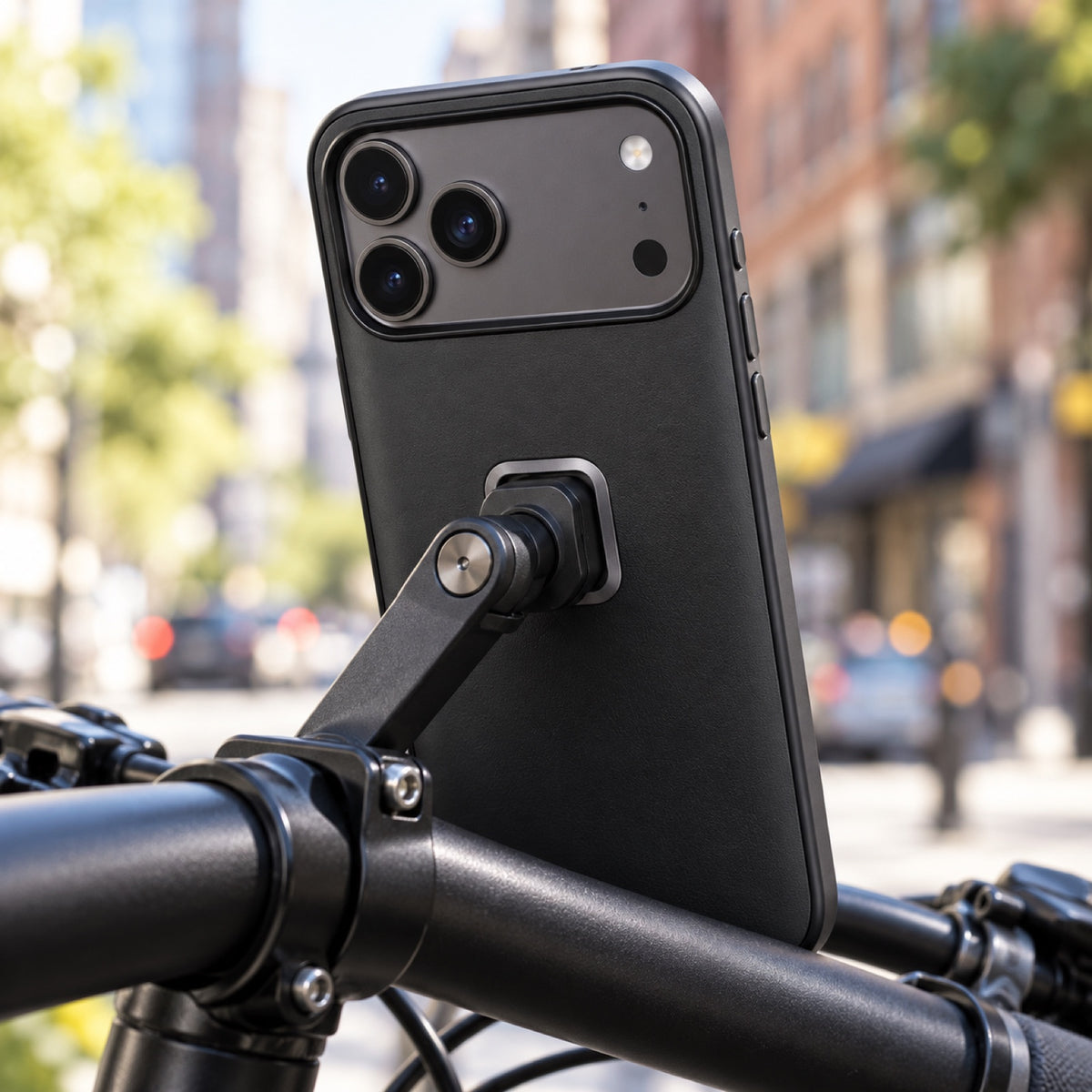 Peak Design Everyday Clarino Case – iPhone 17 Pro Max – čierna – ilustračné foto (AI)