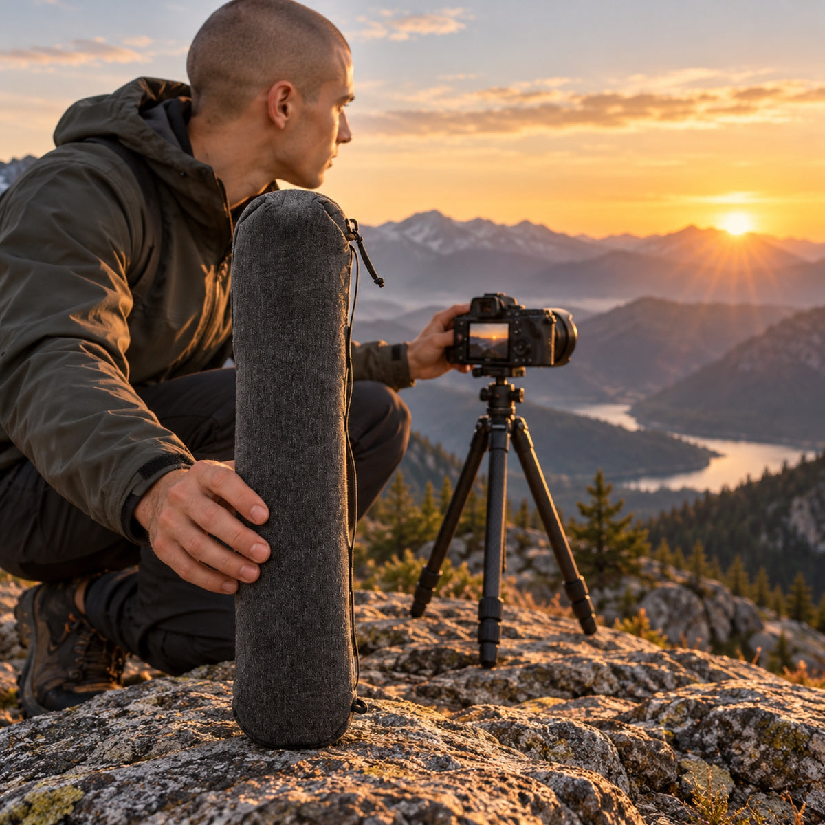 Peak Design Travel Tripod Bag – ilustračné foto (AI)