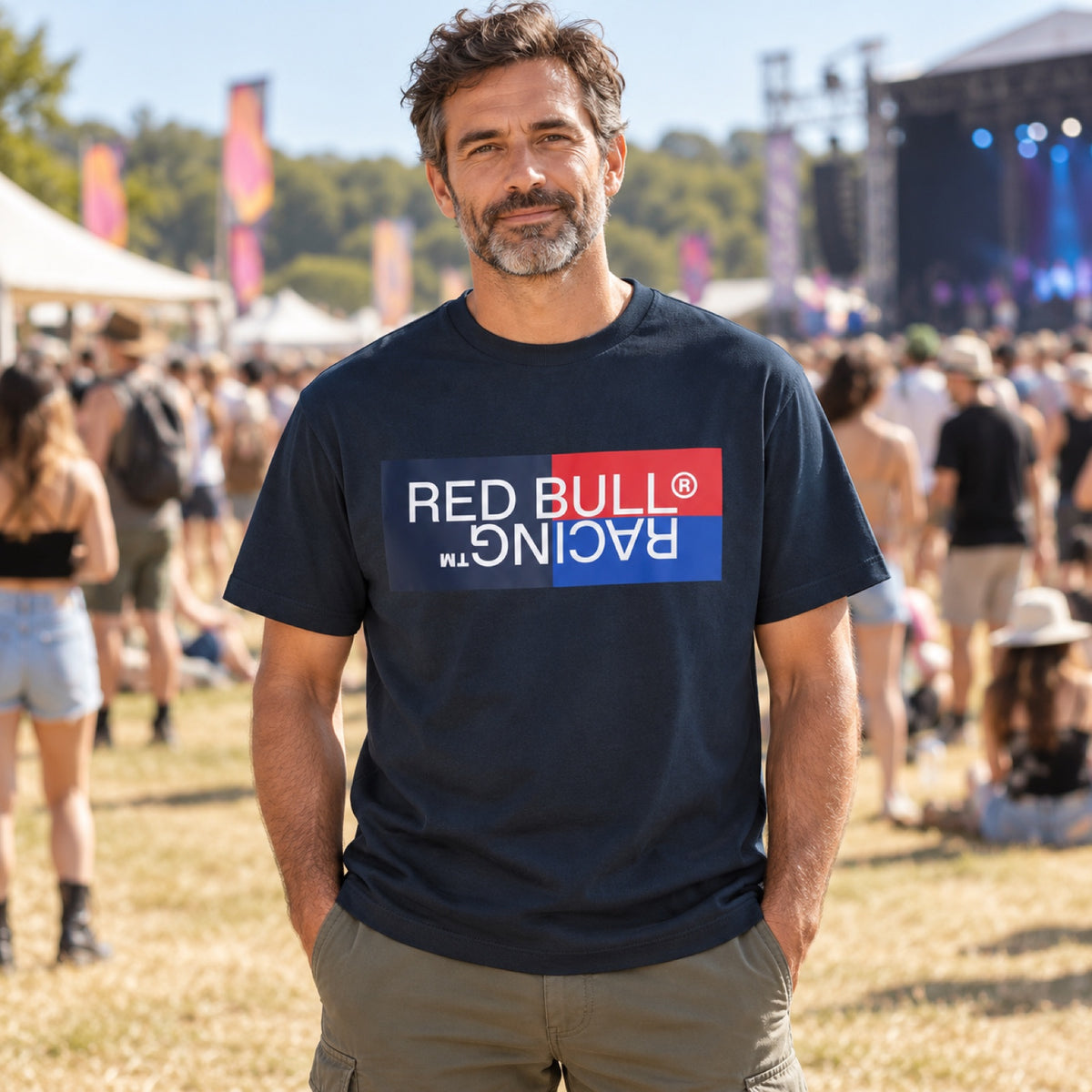 Tričko Pepe Jeans – Red Bull Racing – tmavomodré – ilustračné foto (AI)