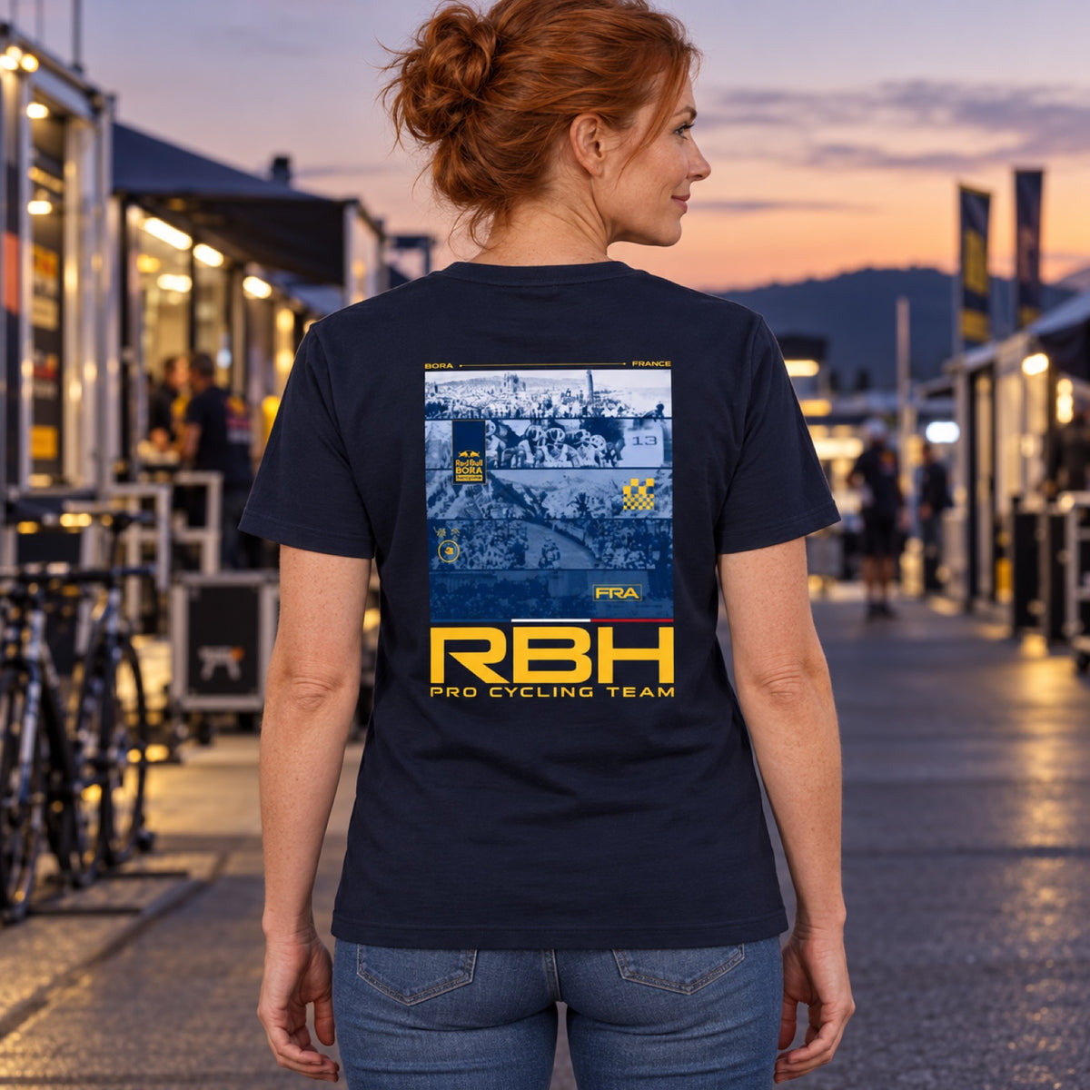 Tričko Red Bull Bora Hansgrohe – edícia Tour de France – ilustračné foto (AI)