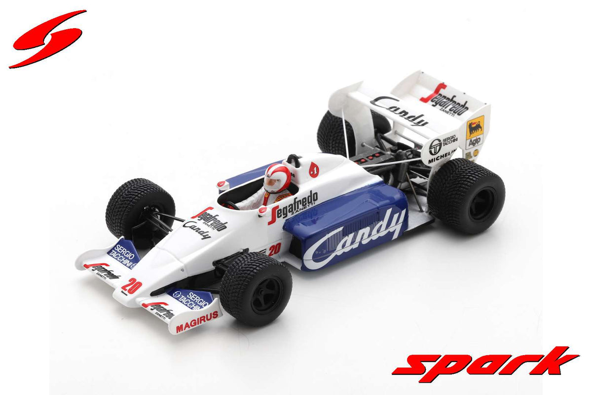 Model SPARK Toleman TG184 J. Cecotto Monaco GP 1984