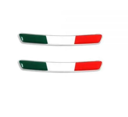 Italian flag sticker for Alfa Romeo Giulia and Stelvio
