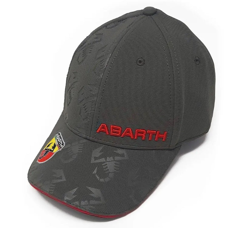 Abarth šiltovka sivo-zelená