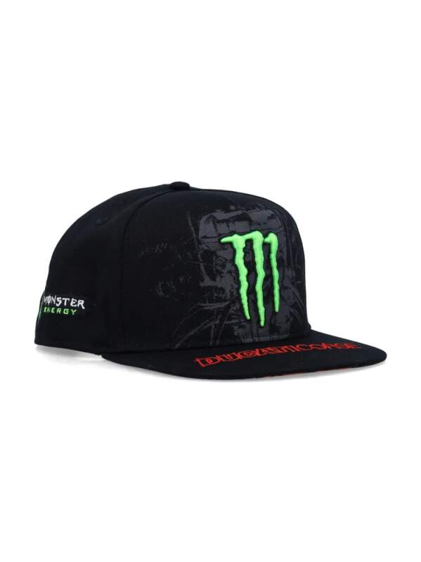 Fanúšikovská šiltovka Ducati Corse - Monster Energy s rovným šiltom