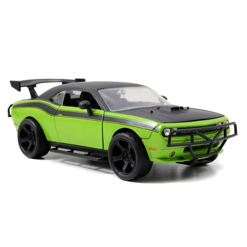 Fast & Furious Dodge Challenger SRT8 off-road 1:24 model green and black