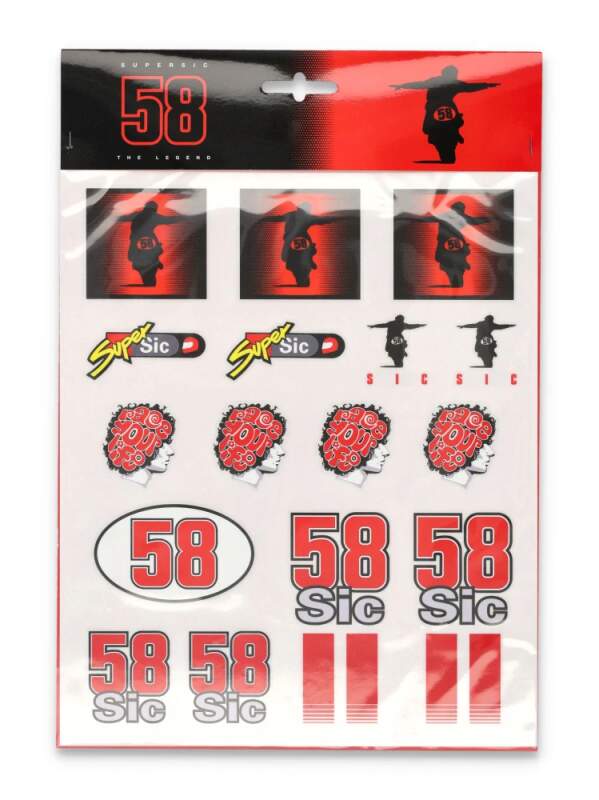 Veľké balenie samolepiek Marco Simoncelli