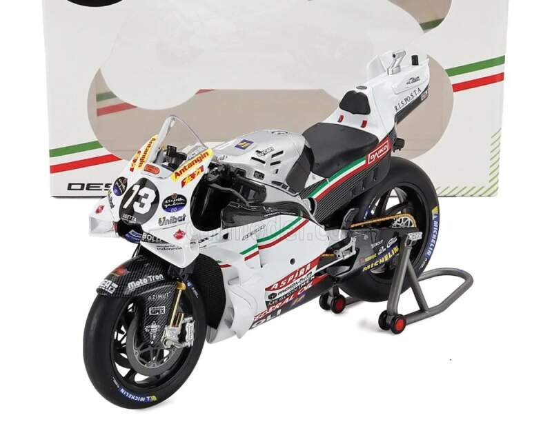 Model NZG MotoGP - Ducati GP23 Alex Marquez 1:12 - edícia San Marino GP