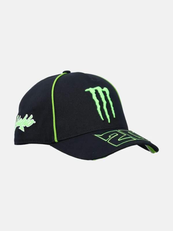 Šiltovka Fabio Quartararo - Monster Energy so zahnutým šiltom