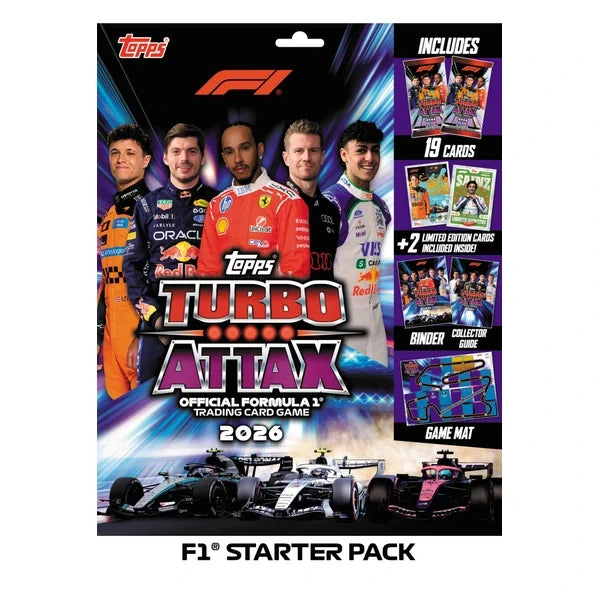Topps Turbo Attax Formula 1 2026 – štartovací balíček