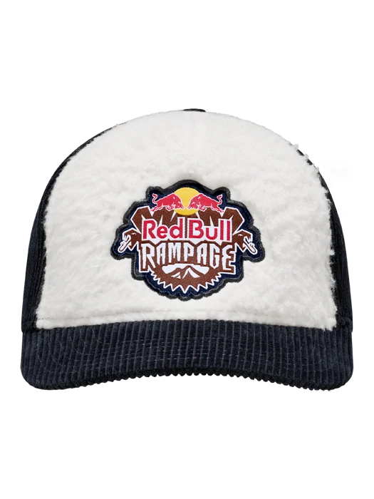 Šiltovka Red Bull Rampage FLEECE – krémovo-tmavomodrá