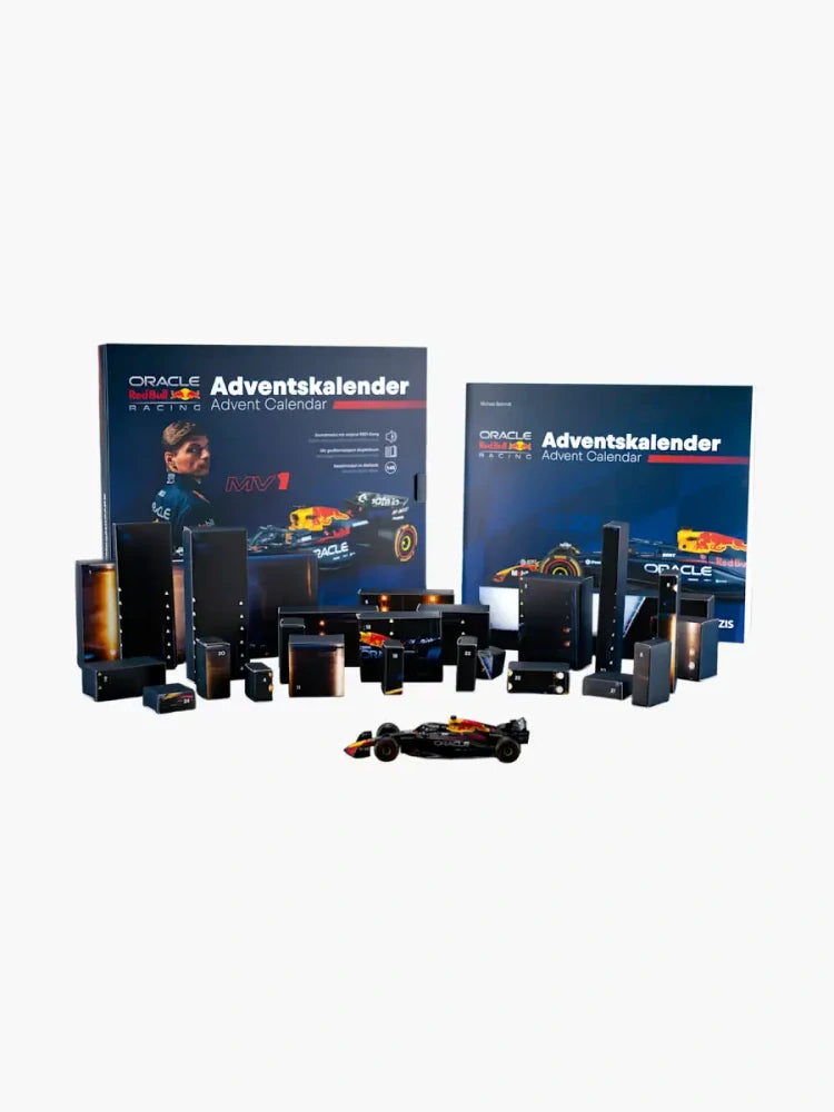 Stavebnica modelu Oracle Red Bull Racing RB21 Max Verstappen 1:43 – adventný kalendár