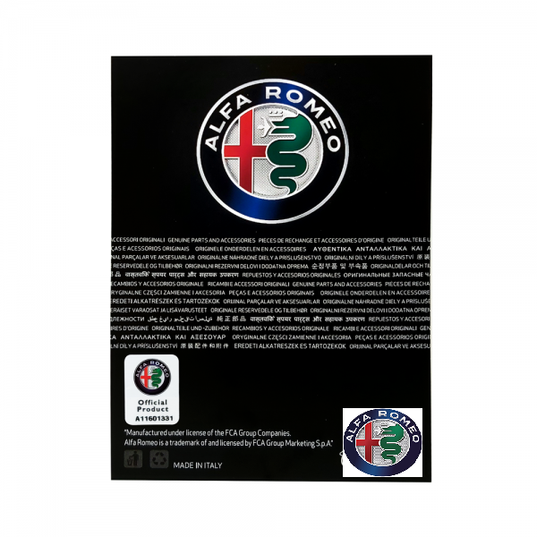 Alfa Romeo samolepky Quadrifoglio