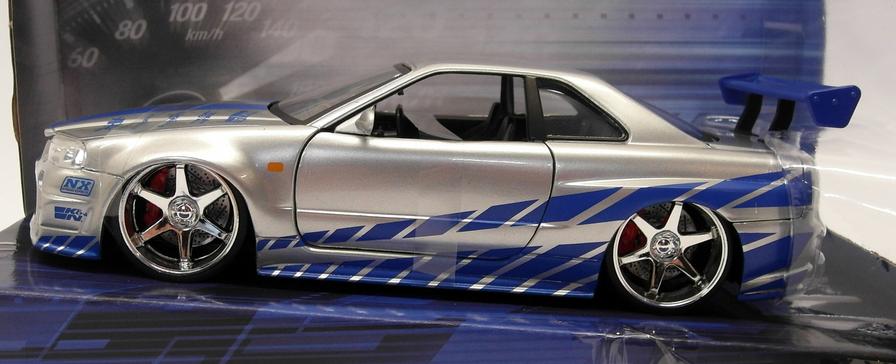 Model Rýchlo a zbesilo Nissan Skyline R34 2002