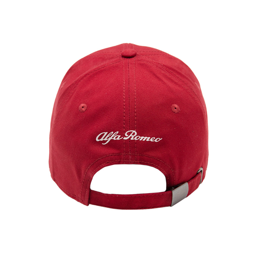 Alfa Romeo šiltovka s veľkým logom červená