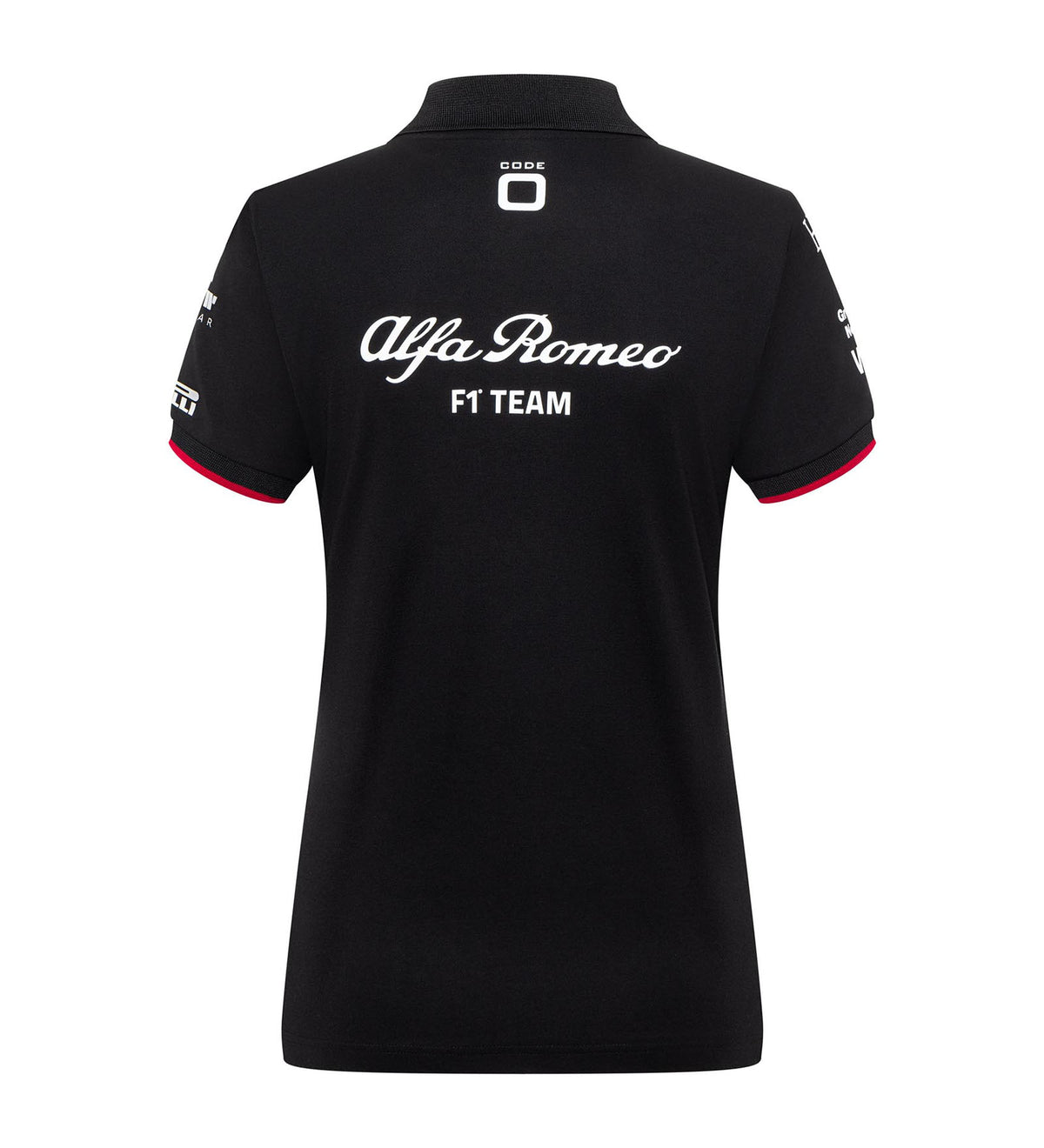 Alfa Romeo F1 Team dámska tímová polokošeľa čierna