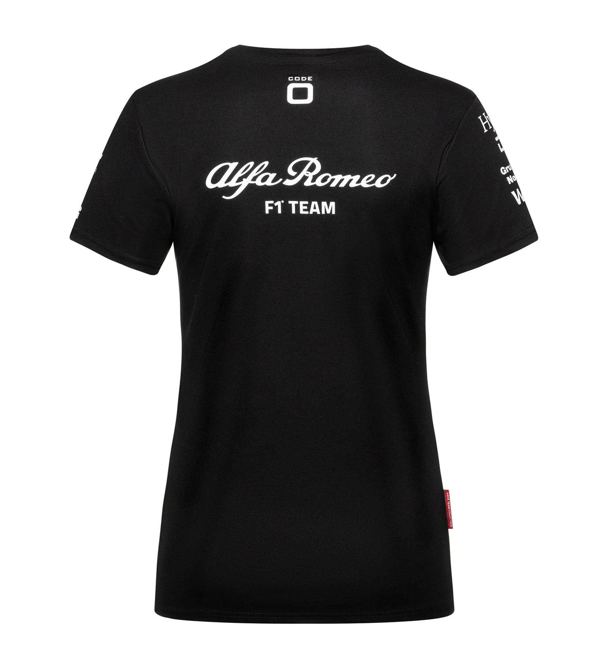 Alfa Romeo F1 Team dámske tímové tričko čierne