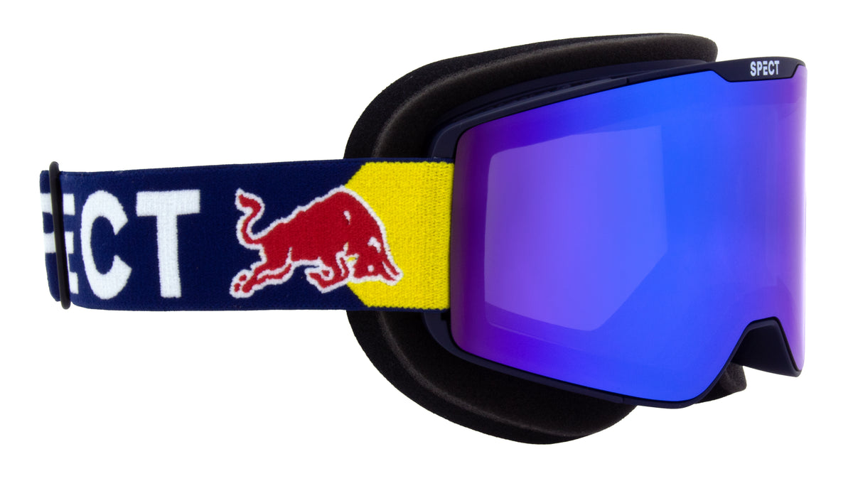 Red Bull Spect TORP snowcross goggles blue with blue lens