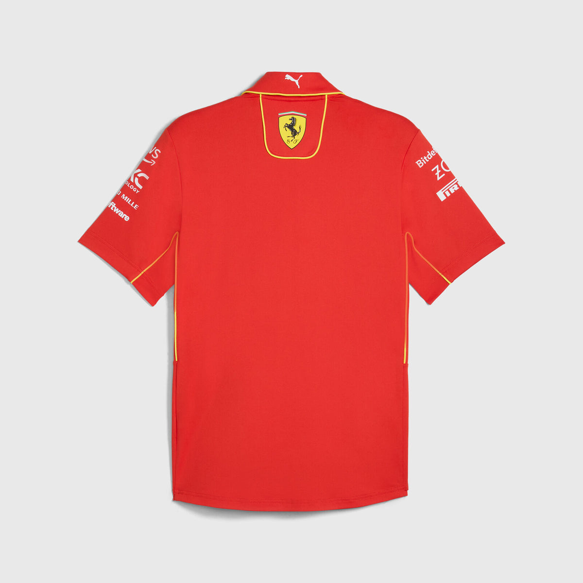 Tímová polokošeľa PRO Scuderia Ferrari F1 červená
