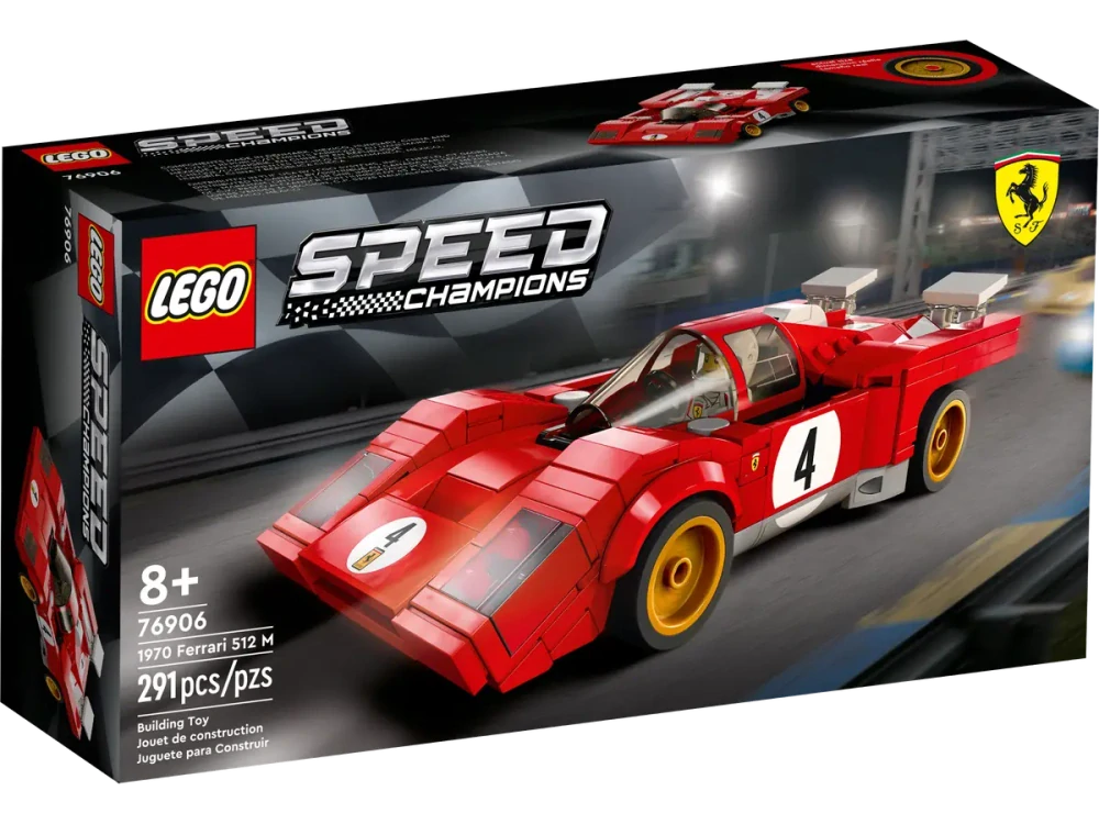Stavebnica LEGO Speed Champions 76906 1970 Ferrari 512 M