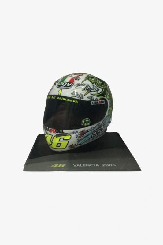 Valentino Rossi MotoGP Valencia 2005 helmet model