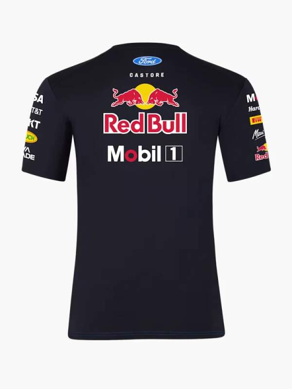 Tričko Oracle Red Bull Racing s logami sponzorov - tímová edícia