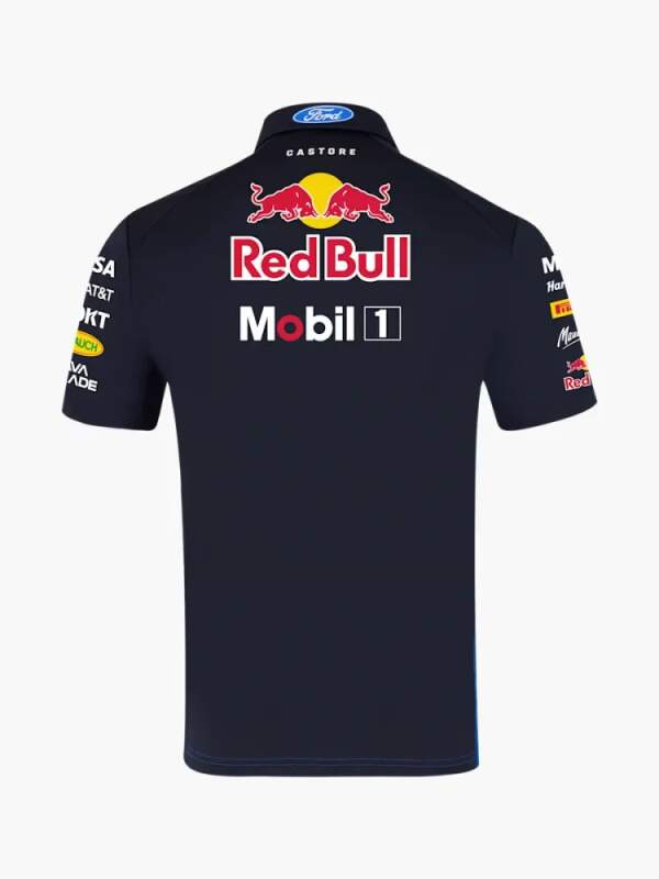 Polokošeľa Oracle Red Bull Racing s logami sponzorov - tímová edícia