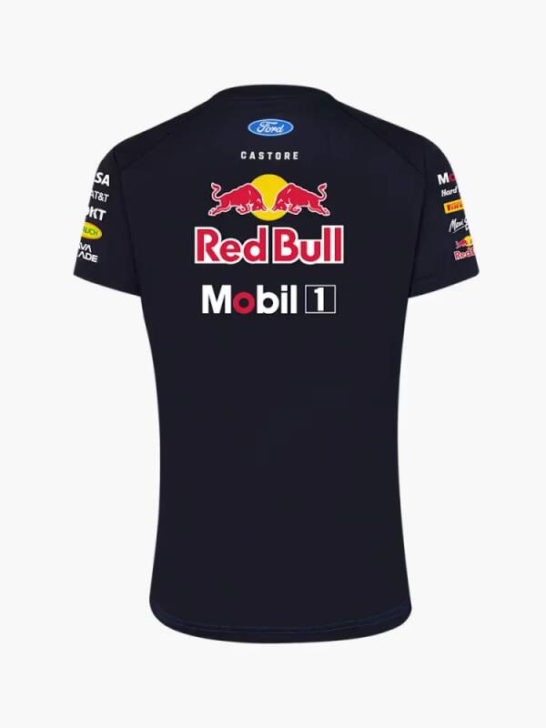 Dámske tričko Oracle Red Bull Racing s logami sponzorov - tímová edícia