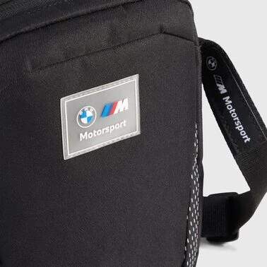 Taška cez plece BMW Motorsport čierna s logom