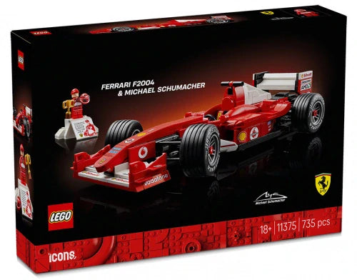 LEGO Icons 11375 Ferrari F2004 & Michael Schumacher