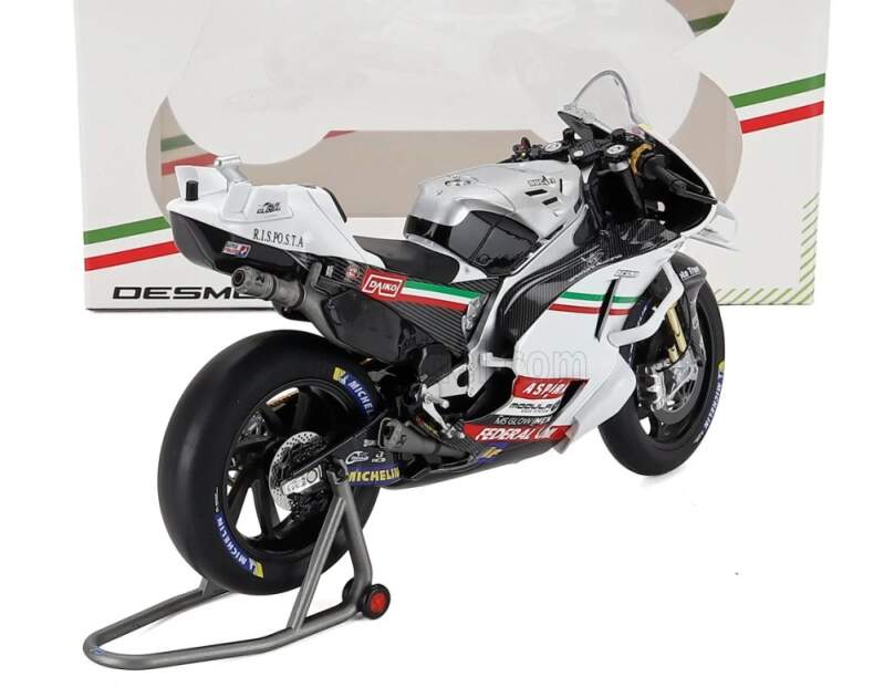 Model NZG MotoGP - Ducati GP23 Marc Marquez 1:12 - edice San Marino GP