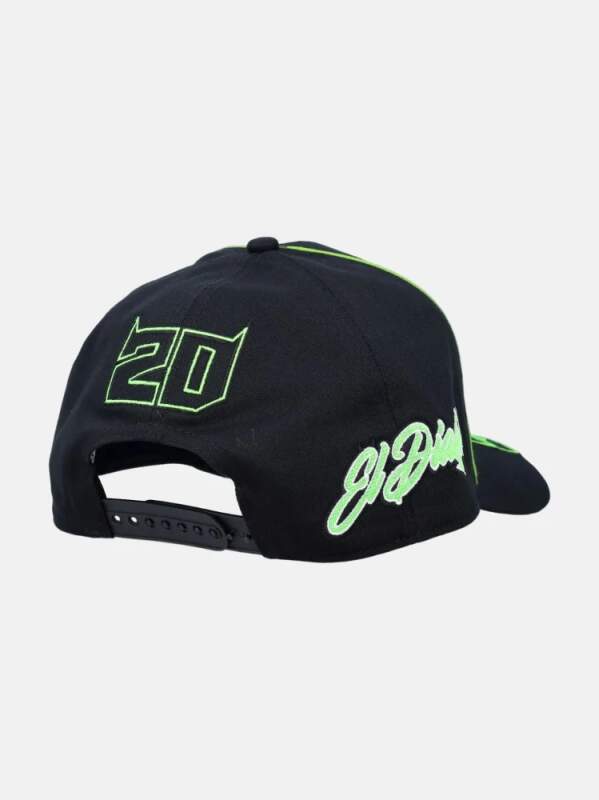 Šiltovka Fabio Quartararo - Monster Energy so zahnutým šiltom
