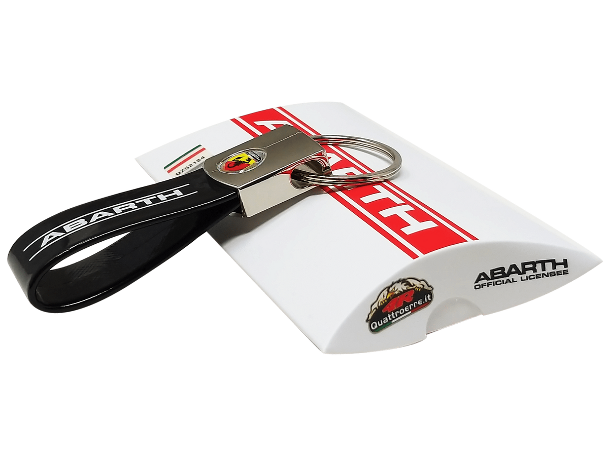 Abarth BAND keyring black