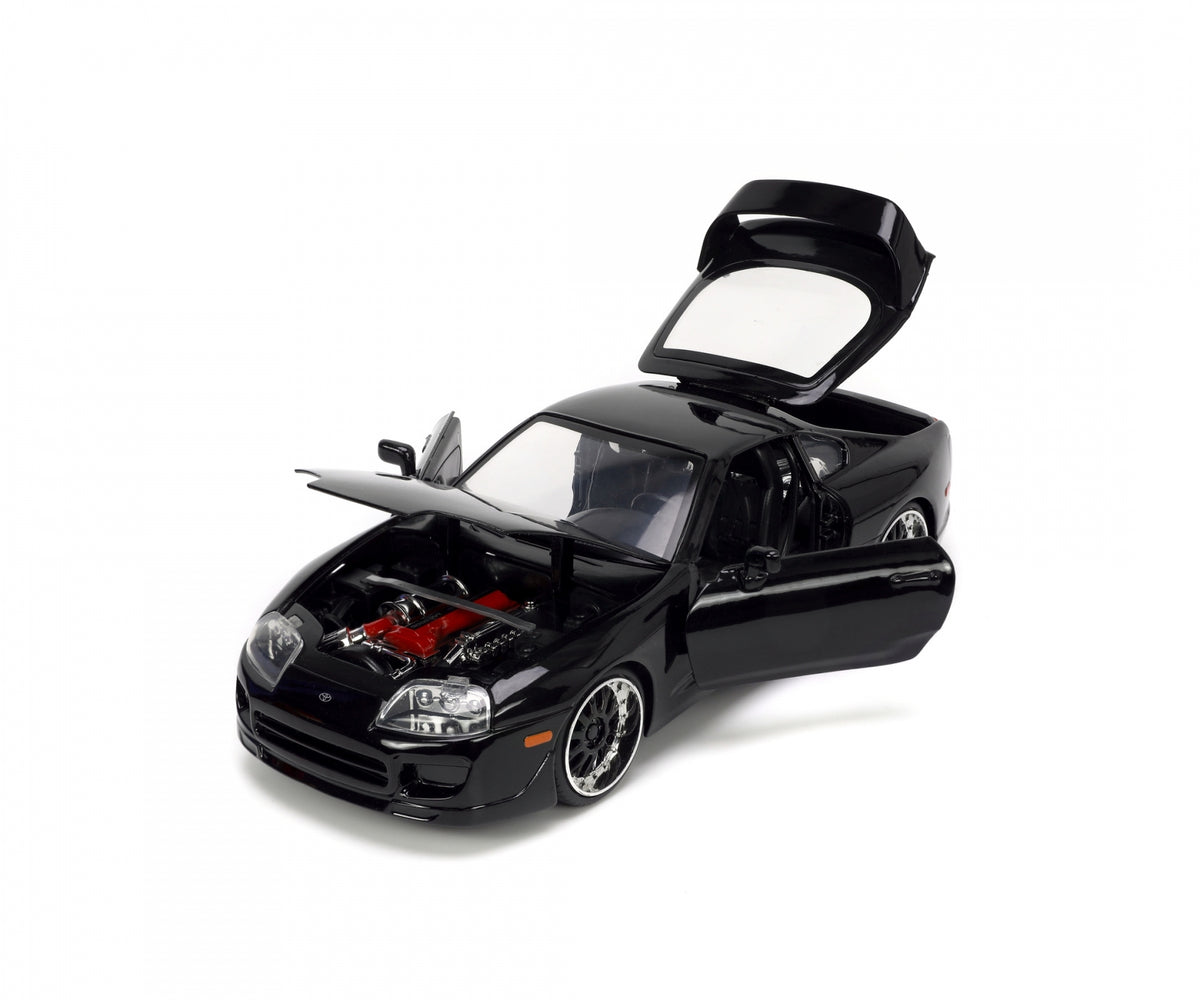 Fast & Furious Toyota Supra 1:24 model black