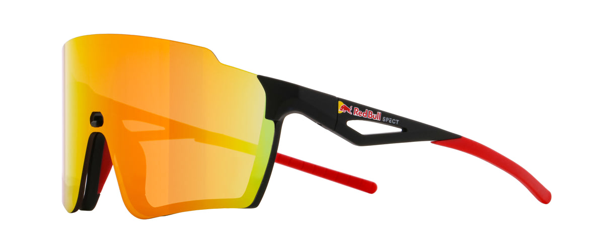Red Bull Spect STUN sunglasses black with brown lens