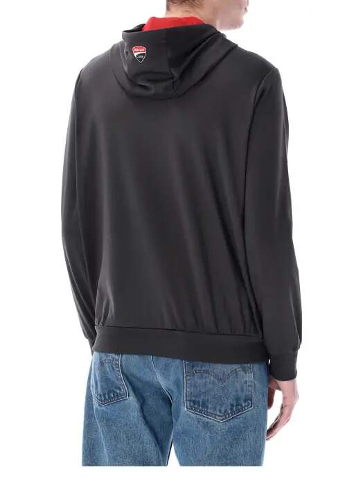 Ducati Corse fan sweatshirt dark grey with logo