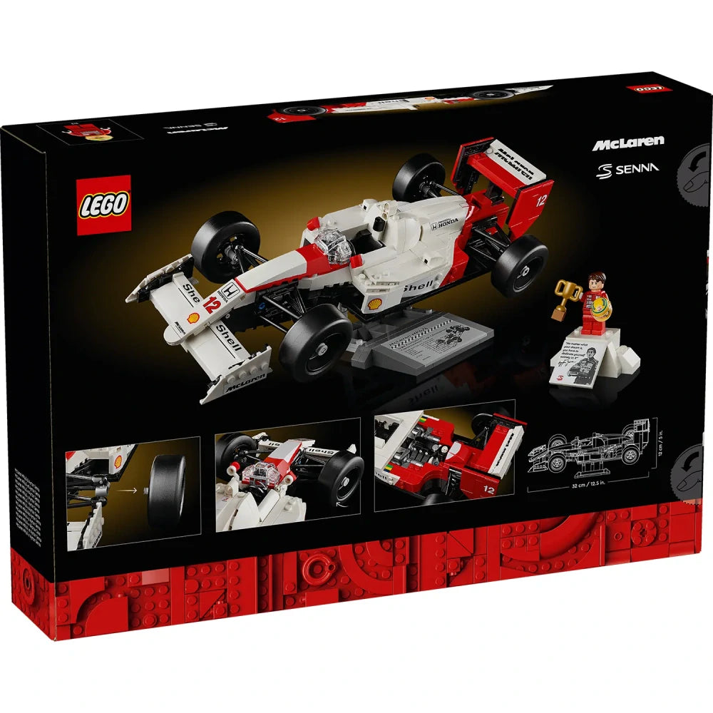 Stavebnica LEGO Icons 10330 McLaren MP4/4 & Ayrton Senna