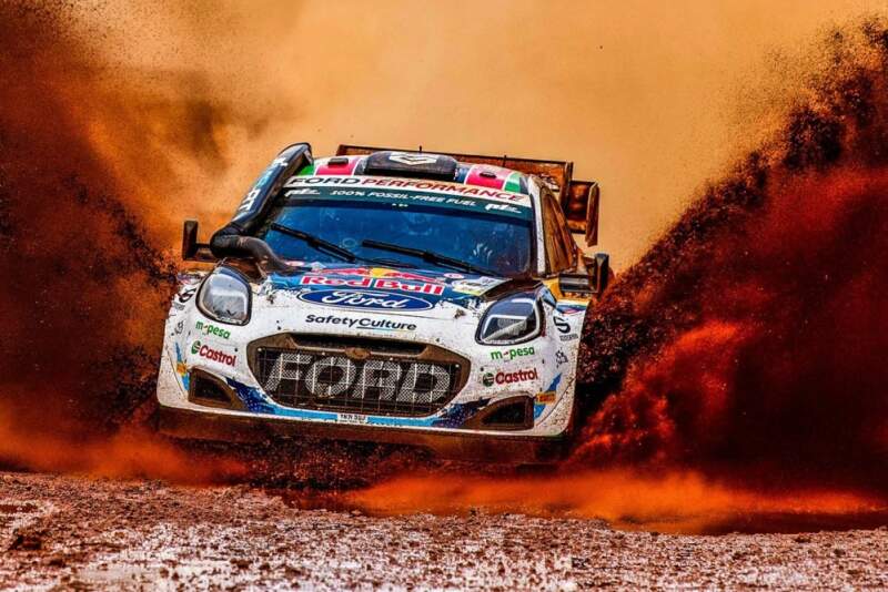 Model IXO Ford Puma Rally 1, WRC, Safari Rallye Kenia, 2024, #16