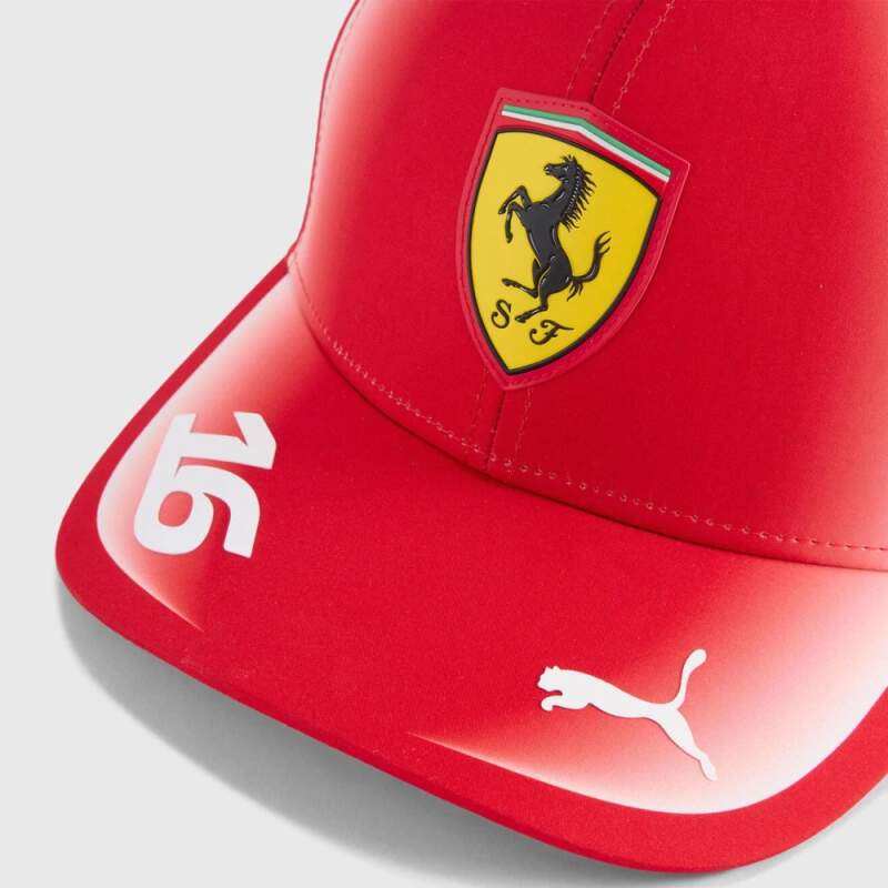 Charles Leclerc Scuderia Ferrari F1 x Puma kids' cap - team edition
