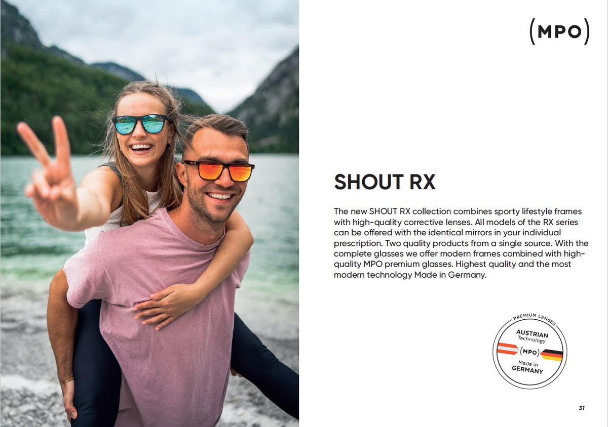 Red Bull Spect COBY sunglasses grey with orange lenses