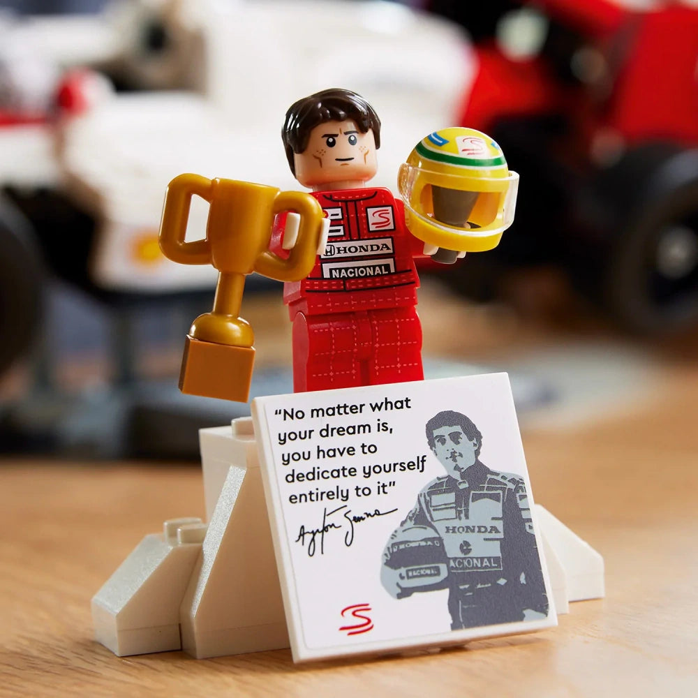 Stavebnica LEGO Icons 10330 McLaren MP4/4 & Ayrton Senna
