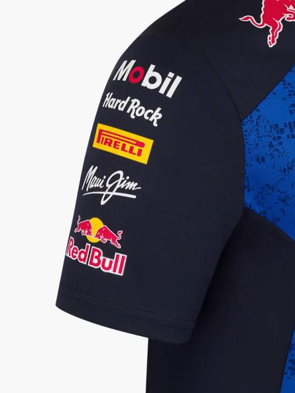 Polokošeľa Oracle Red Bull Racing s logami sponzorov - tímová edícia