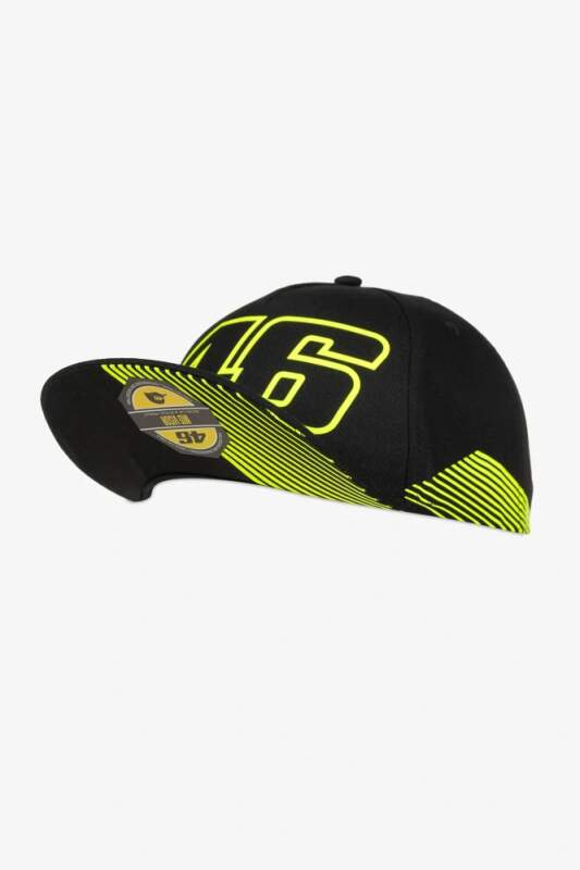 Šiltovka VR46 Valentino Rossi - čierna #46