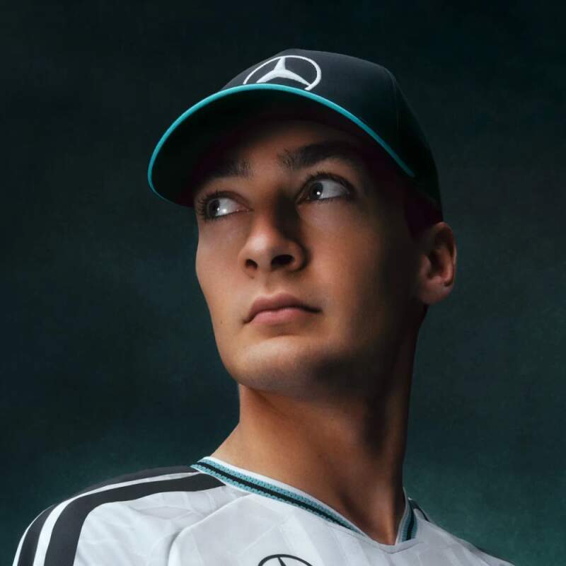 Black Mercedes AMG Petronas F1 x Adidas cap - team edition